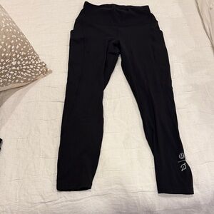 Lululemon Athletica x Peloton Black Leggings
